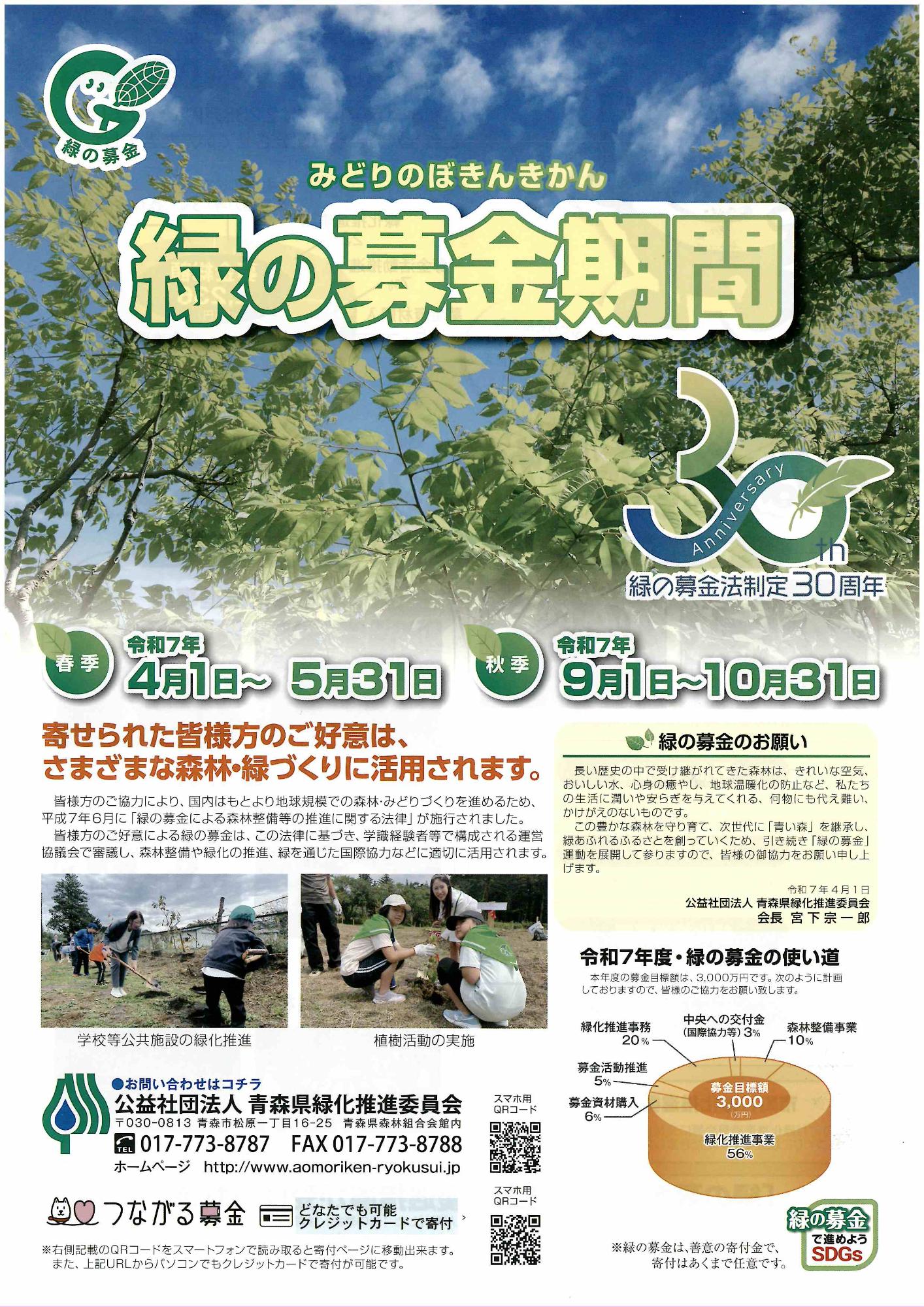 緑の募金機関＿表